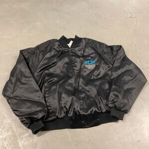 vintage ford trucks satin bomber jacket